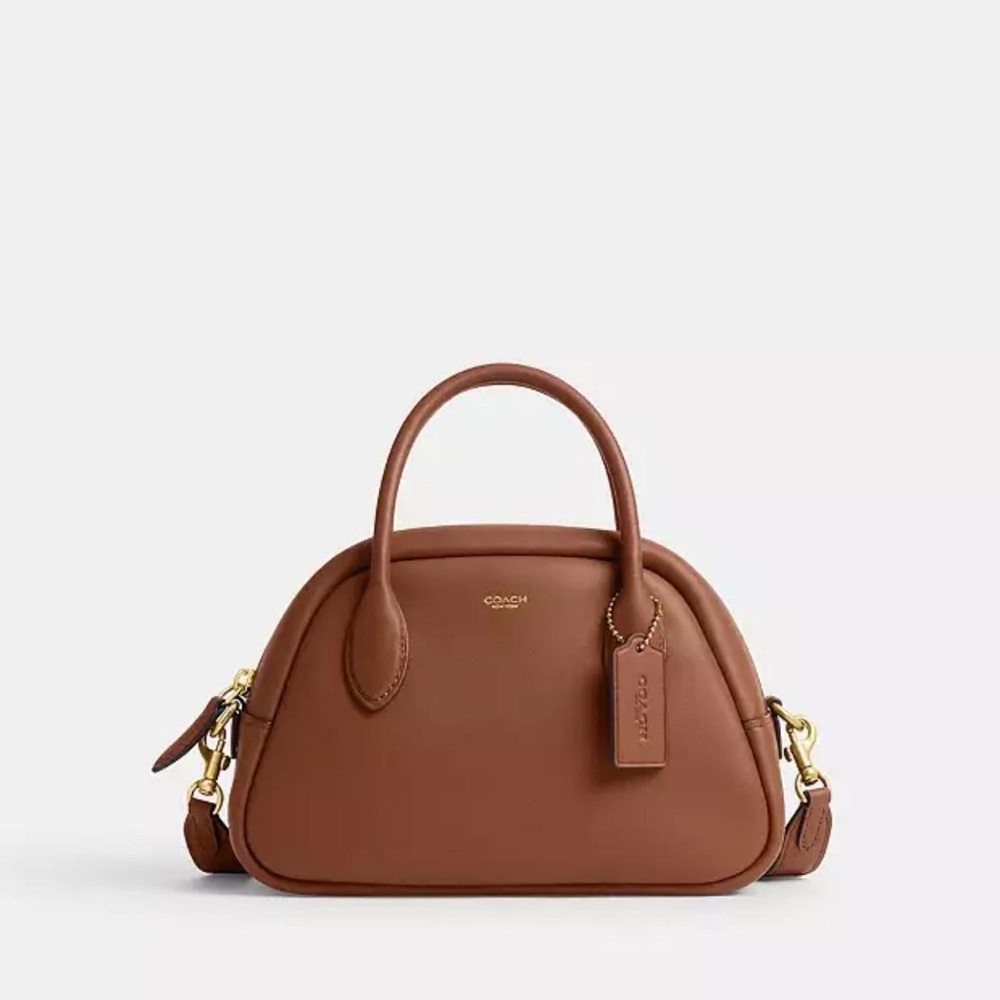 Coach Women's Brown Borough Bowling Bag
